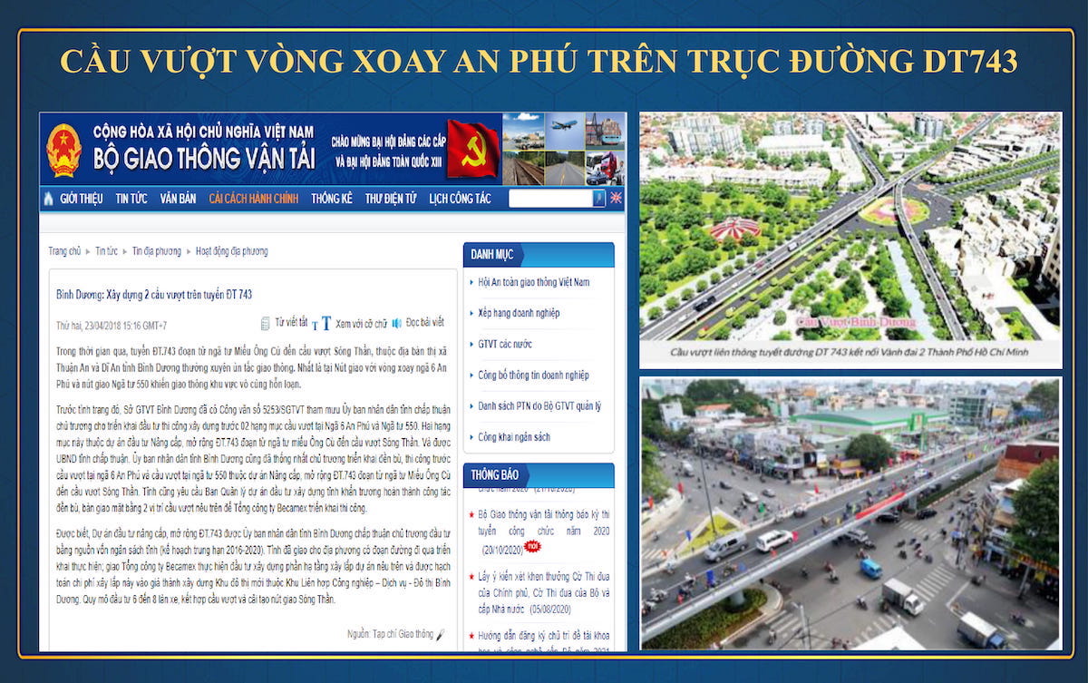 Cầu Vượt Vòng Xoay An Phú