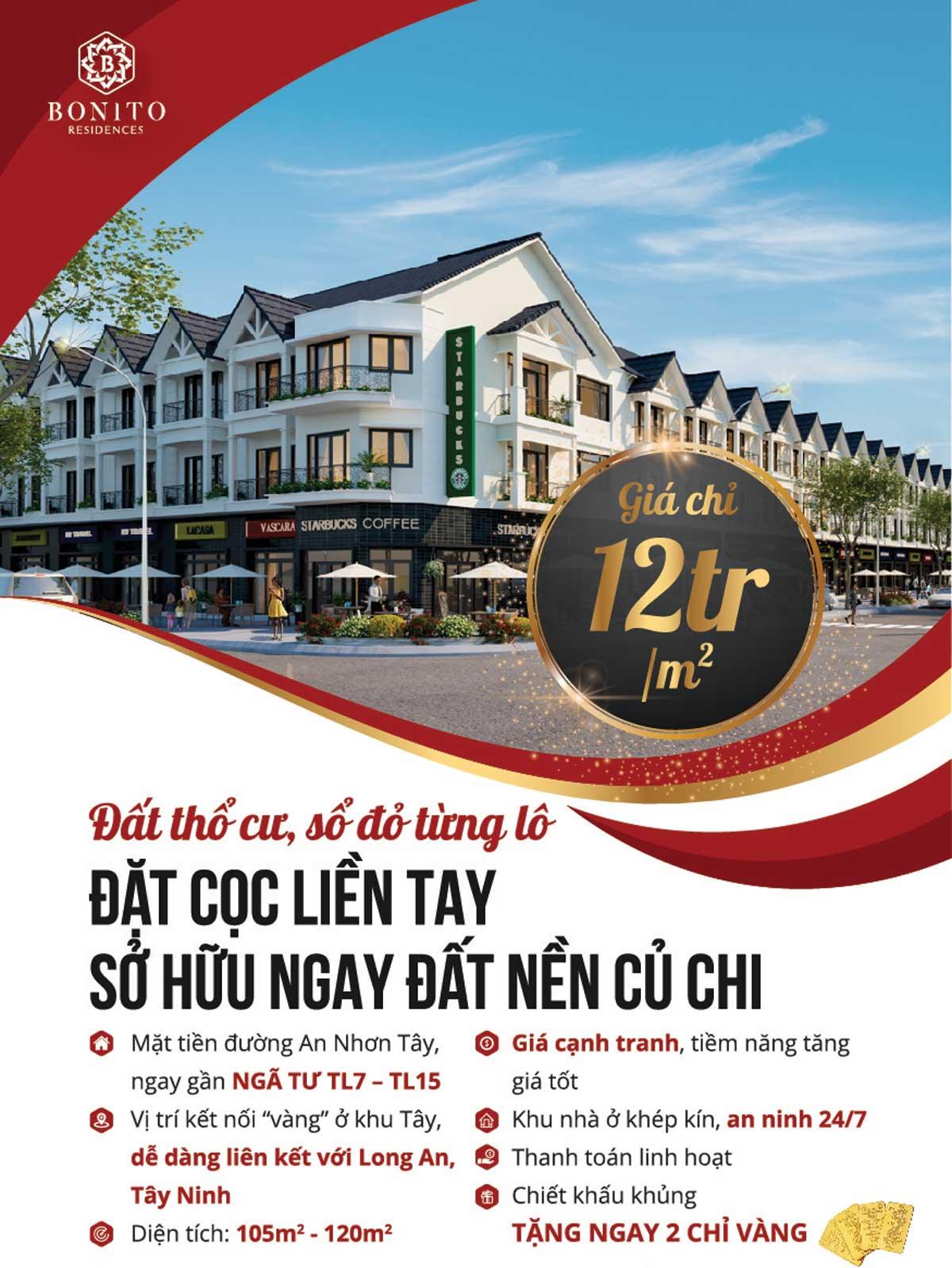 Dự Án đất nền Bonito Residences