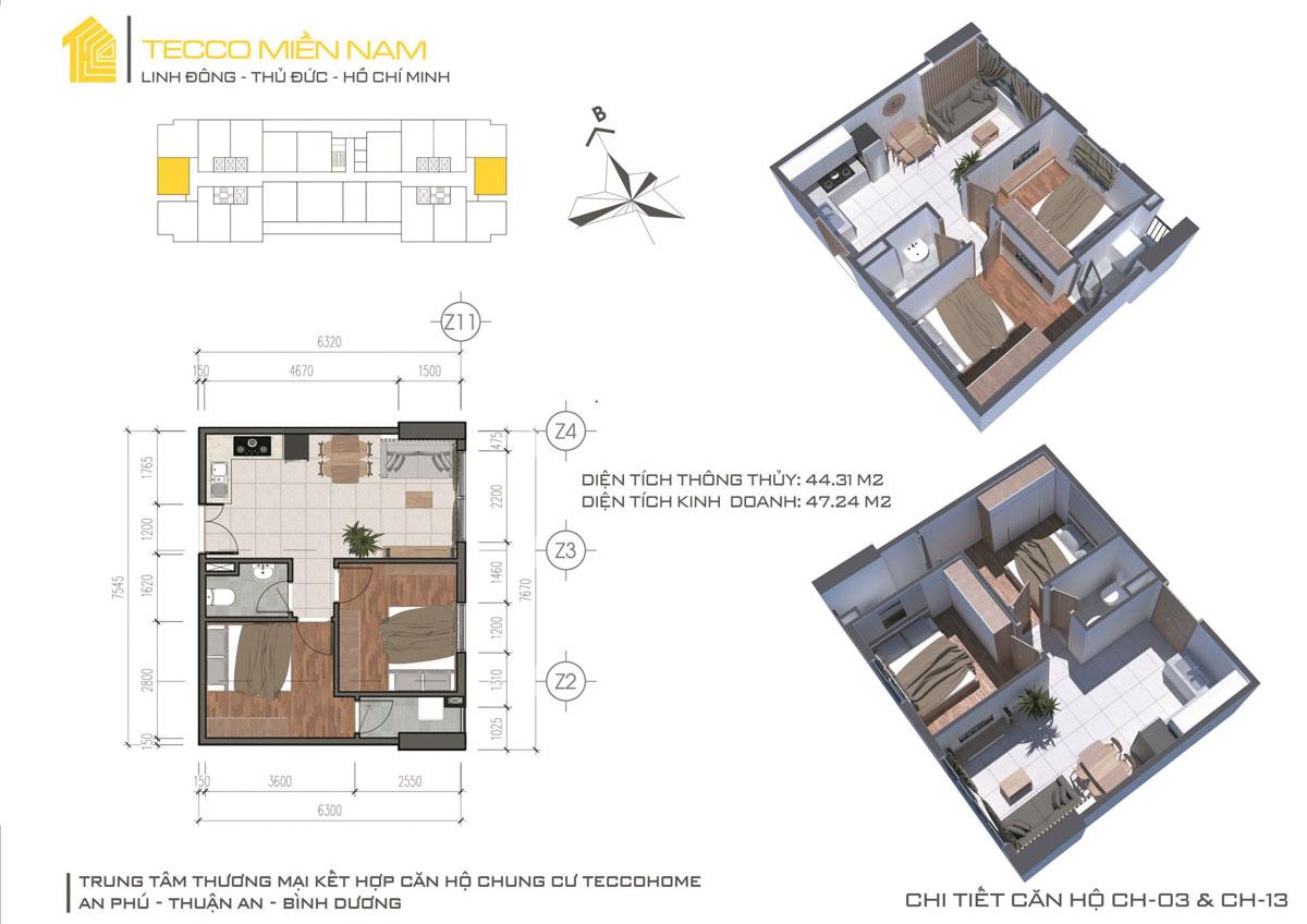 Căn Hộ Tecco Home An Phú 